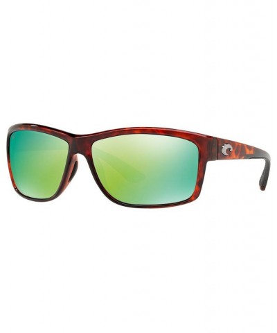 Polarized Sunglasses CDM MAG BAY 06S000163 63P TORTOISE/GREEN MIR POL $40.47 Unisex