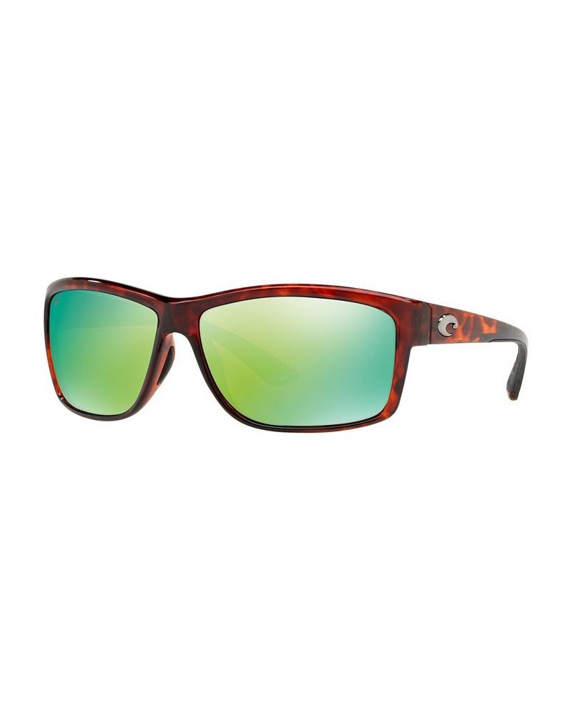 Polarized Sunglasses CDM MAG BAY 06S000163 63P TORTOISE/GREEN MIR POL $40.47 Unisex