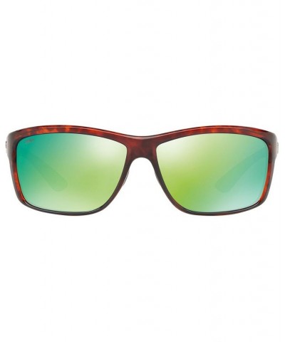 Polarized Sunglasses CDM MAG BAY 06S000163 63P TORTOISE/GREEN MIR POL $40.47 Unisex