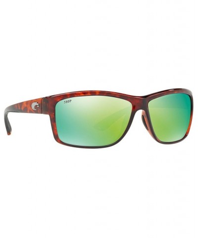 Polarized Sunglasses CDM MAG BAY 06S000163 63P TORTOISE/GREEN MIR POL $40.47 Unisex