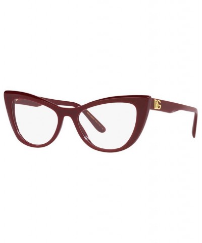 DG3354 Women's Cat Eye Eyeglasses Gray Bubble $66.00 Womens