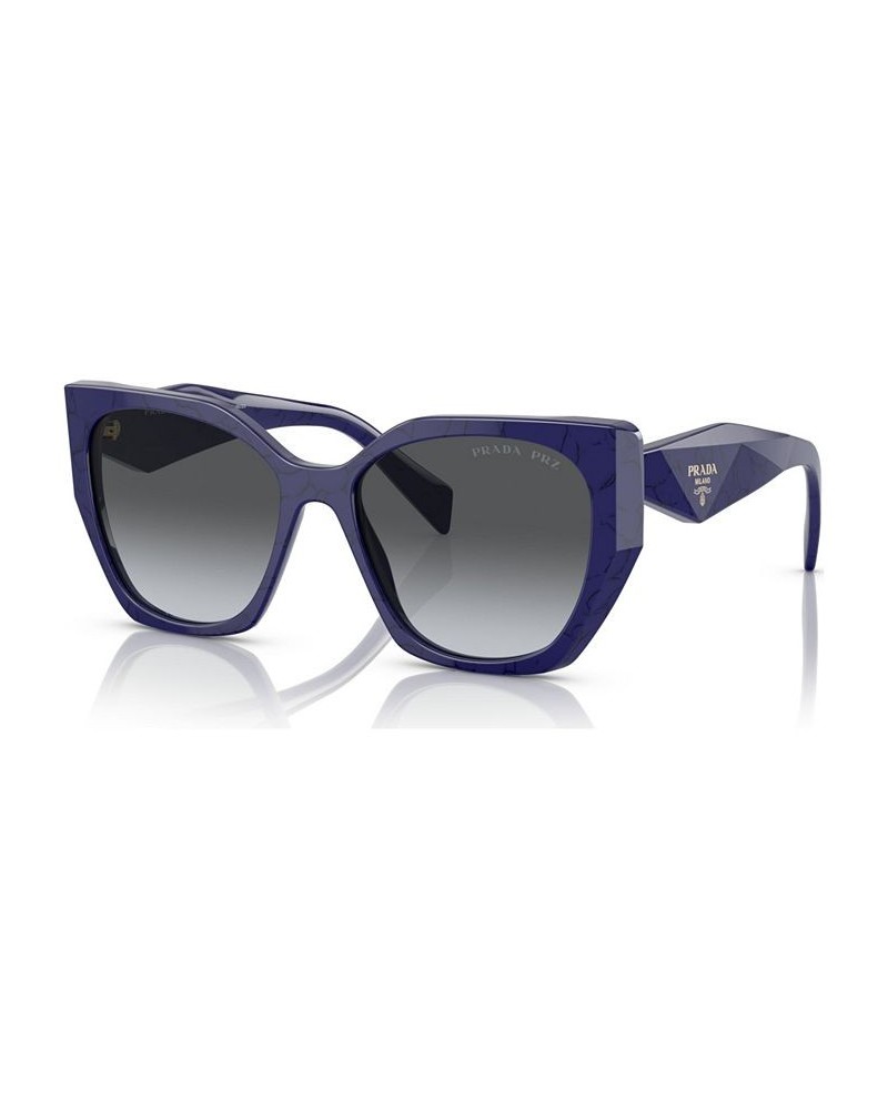 Women's Polarized Sunglasses PR 19ZS55-YP Baltic Marble $54.60 Womens