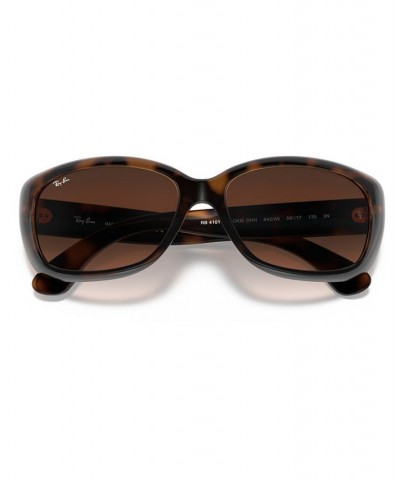 JACKIE OHH Sunglasses RB4101 58 HAVANA/PINK GRADIENT BROWN $24.92 Unisex