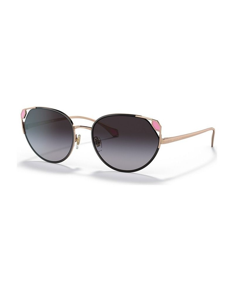 Women's Sunglasses BV617756-Y Pink Gold-Tone/Black $96.16 Womens