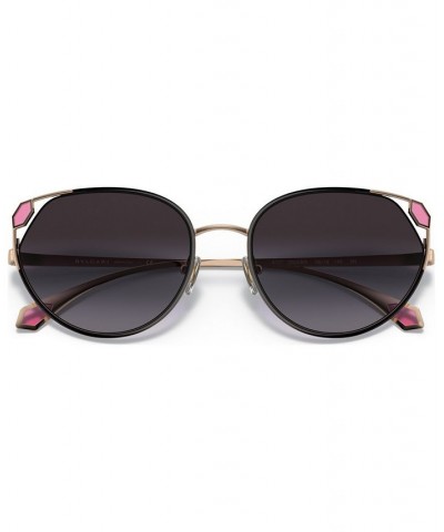 Women's Sunglasses BV617756-Y Pink Gold-Tone/Black $96.16 Womens