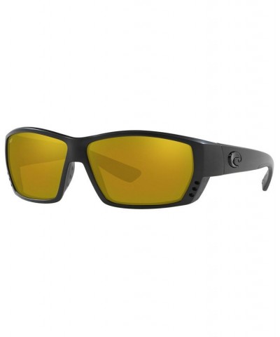 Polarized Sunglasses TUNA ALLEY CDM 62 BLACK BLACK/GOLD MIRROR $61.77 Unisex