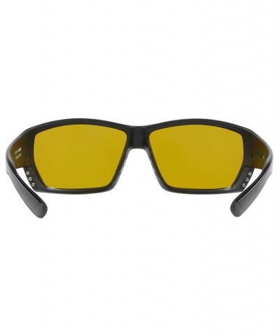 Polarized Sunglasses TUNA ALLEY CDM 62 BLACK BLACK/GOLD MIRROR $61.77 Unisex