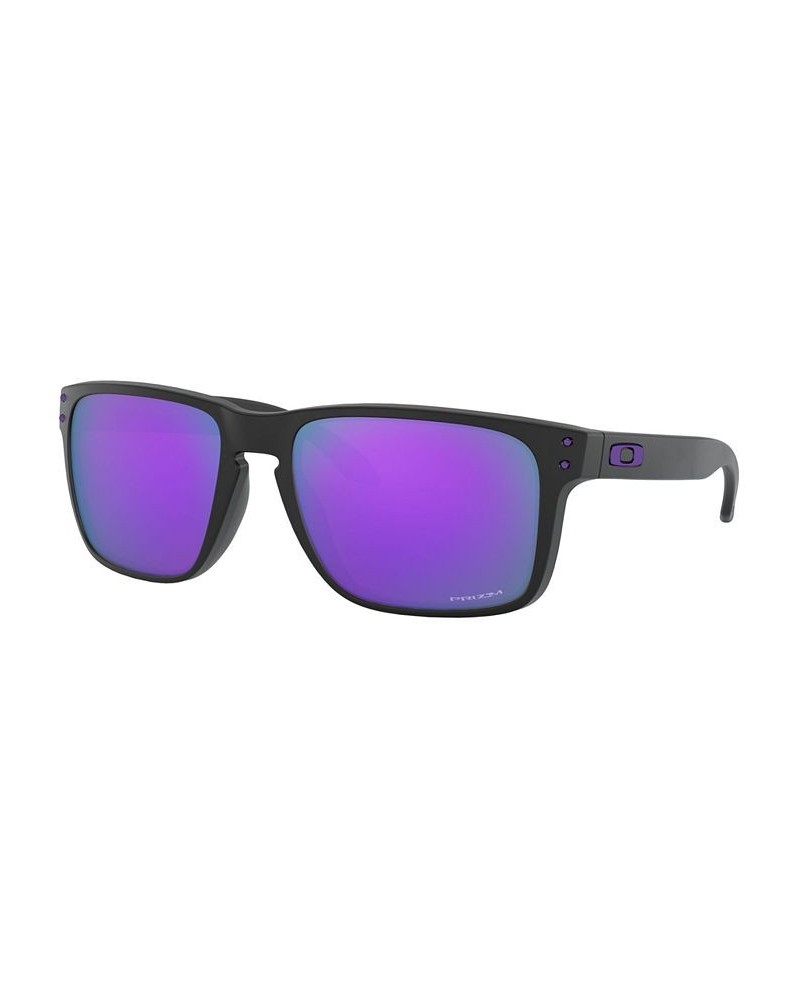 HOLBROOK XL Sunglasses OO9417 59 MATTE BLACK/PRIZM VIOLET $26.72 Unisex