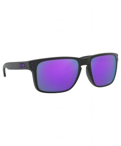 HOLBROOK XL Sunglasses OO9417 59 MATTE BLACK/PRIZM VIOLET $26.72 Unisex