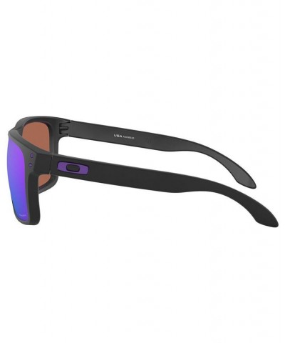 HOLBROOK XL Sunglasses OO9417 59 MATTE BLACK/PRIZM VIOLET $26.72 Unisex