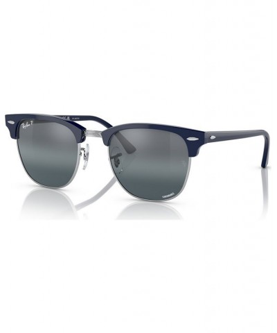 Unisex Polarized Sunglasses RB301651-ZP Blue on Silver-Tone $49.60 Unisex