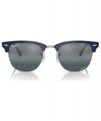 Unisex Polarized Sunglasses RB301651-ZP Blue on Silver-Tone $49.60 Unisex