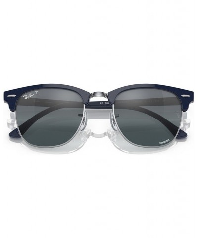 Unisex Polarized Sunglasses RB301651-ZP Blue on Silver-Tone $49.60 Unisex