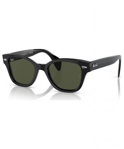 Unisex Low Bridge Fit Sunglasses RB0880SF53-X Black $46.98 Unisex