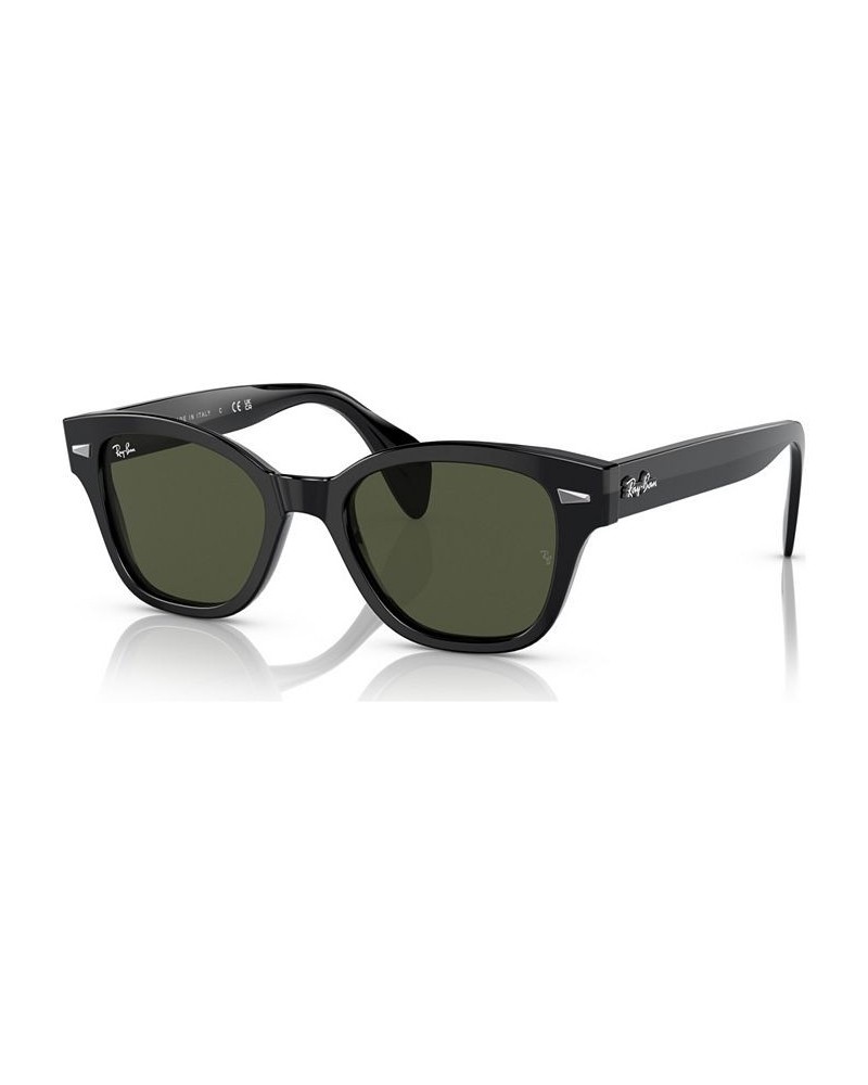 Unisex Low Bridge Fit Sunglasses RB0880SF53-X Black $46.98 Unisex