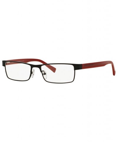 AX1009 Men's Rectangle Eyeglasses Matte Brow $13.75 Mens