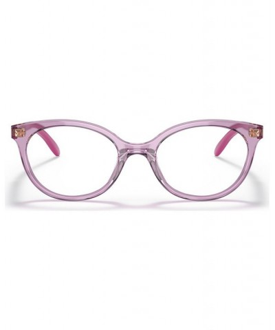 Kids Oval Eyeglasses VY2013 Transparent Violet $10.80 Kids