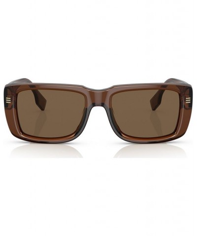 Men's Jarvis Sunglasses BE4376U55-X Brown $44.96 Mens