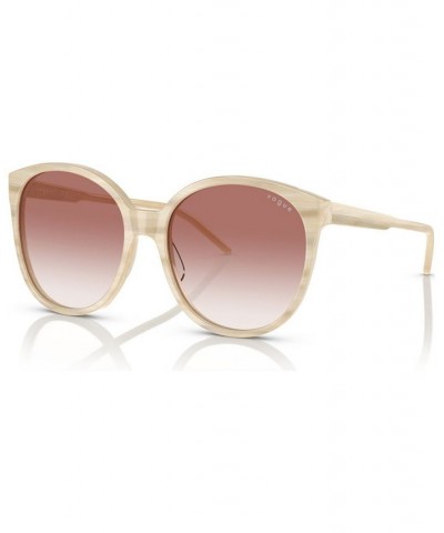 Women's Sunglasses VO5509S56-Y 56 Beige Horn $10.80 Womens