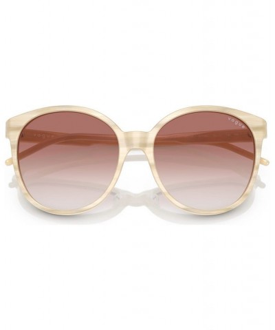 Women's Sunglasses VO5509S56-Y 56 Beige Horn $10.80 Womens