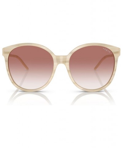 Women's Sunglasses VO5509S56-Y 56 Beige Horn $10.80 Womens