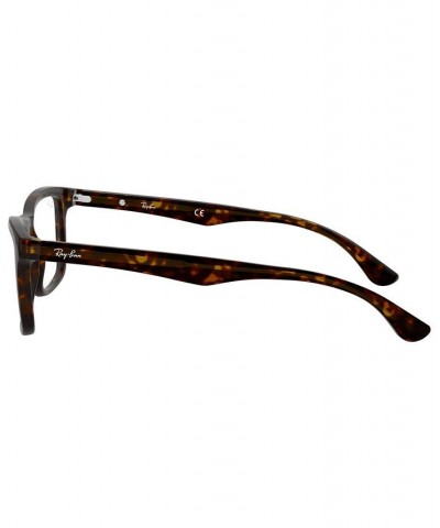 RX5279 Unisex Square Eyeglasses Black $51.57 Unisex