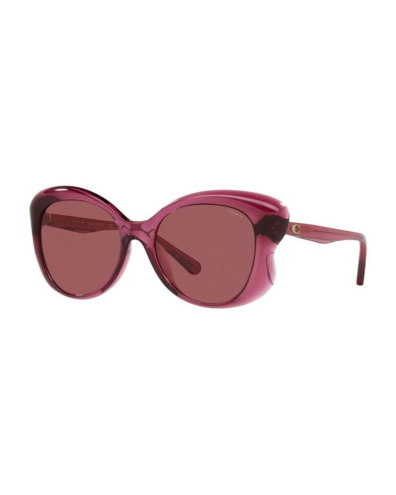 Women's Sunglasses HC8307U 55 L1170 WINE/BURGUNDY $13.86 Womens