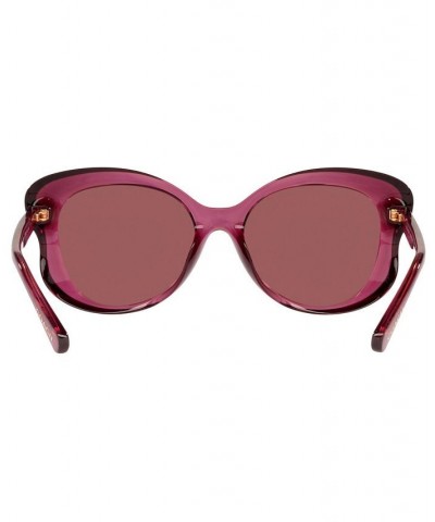 Women's Sunglasses HC8307U 55 L1170 WINE/BURGUNDY $13.86 Womens