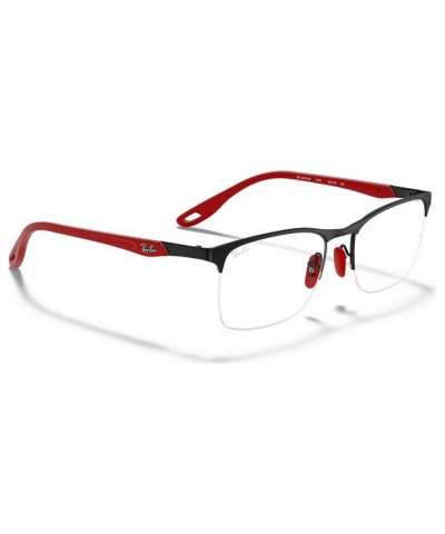 Scuderia Ferrari RX8416M Men's Square Eyeglasses Black $54.81 Mens