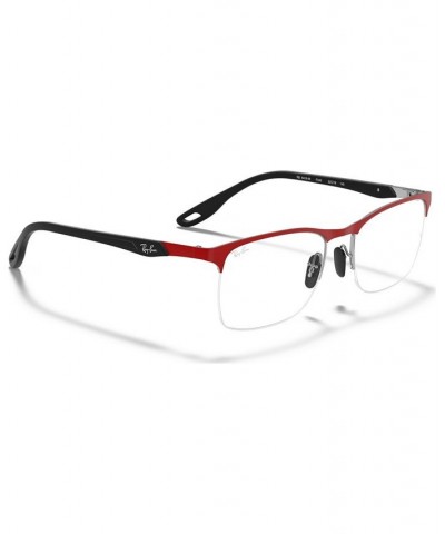 Scuderia Ferrari RX8416M Men's Square Eyeglasses Black $54.81 Mens