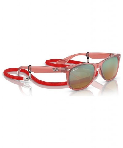 Kids Sunglasses New Wayfarer Kids Summer Capsule Opal Red $22.31 Kids