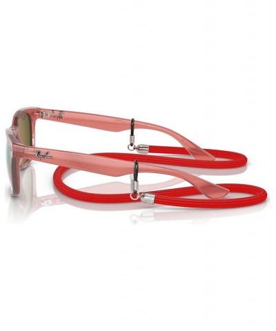 Kids Sunglasses New Wayfarer Kids Summer Capsule Opal Red $22.31 Kids