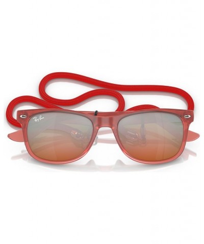 Kids Sunglasses New Wayfarer Kids Summer Capsule Opal Red $22.31 Kids