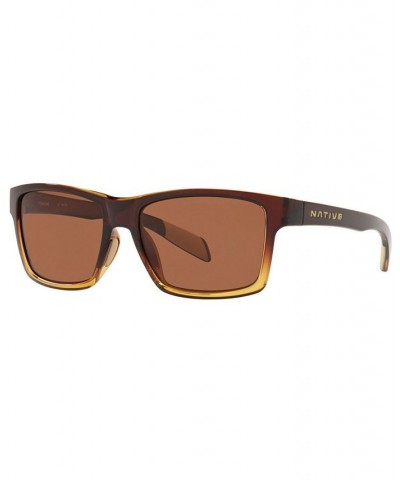 Native Men's Polarized Sunglasses XD0036 41 STOUT FADE/BROWN $15.93 Mens