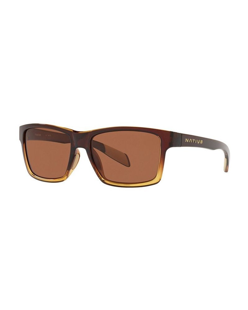 Native Men's Polarized Sunglasses XD0036 41 STOUT FADE/BROWN $15.93 Mens