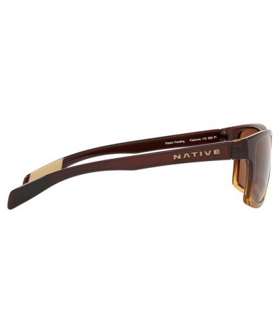 Native Men's Polarized Sunglasses XD0036 41 STOUT FADE/BROWN $15.93 Mens