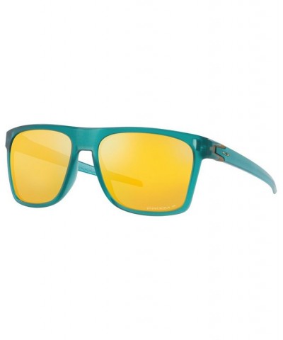 Men's Polarized Sunglasses Leffingwell 57 Matte Artic Surf $38.16 Mens
