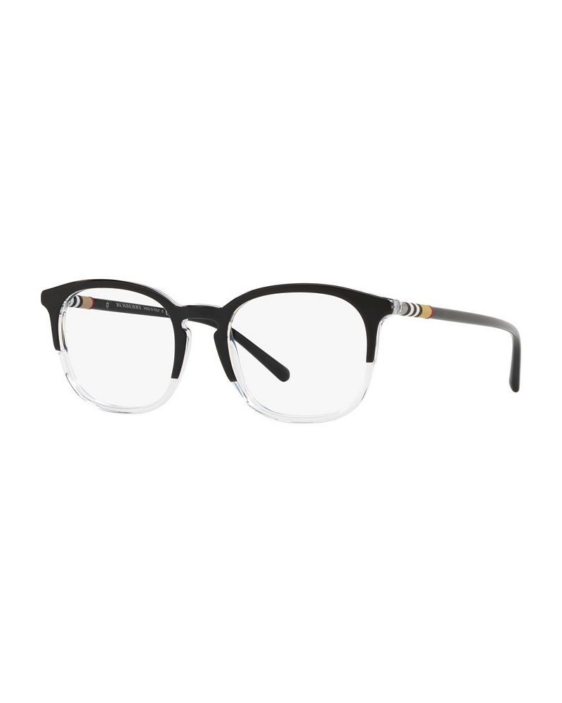 BE2272 Men's Square Eyeglasses Top Black $61.53 Mens