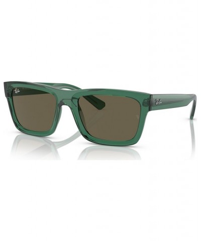 Unisex Low Bridge Fit Sunglasses Warren Bio-Based Transparent Green $36.24 Unisex