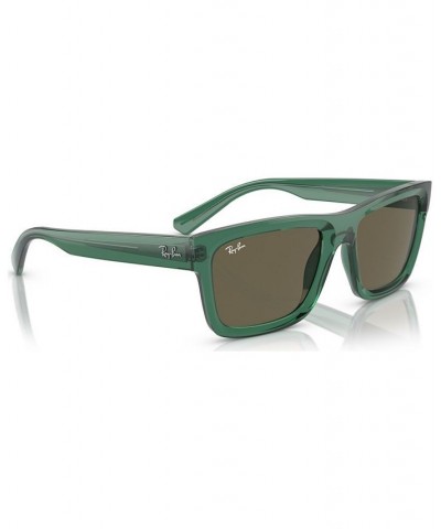 Unisex Low Bridge Fit Sunglasses Warren Bio-Based Transparent Green $36.24 Unisex