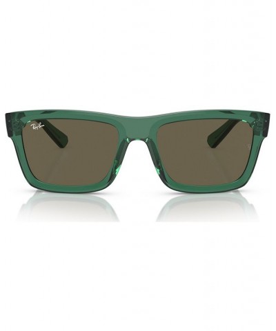 Unisex Low Bridge Fit Sunglasses Warren Bio-Based Transparent Green $36.24 Unisex