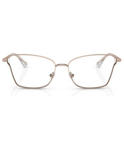 Women's Rectangle Eyeglasses MK306353-O Rose Gold-Tone $46.56 Womens