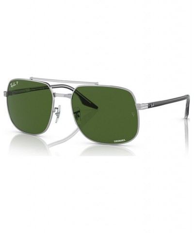 Unisex Polarized Sunglasses RB369959-P Gunmetal $51.84 Unisex