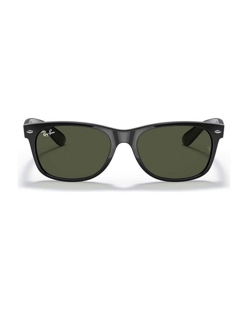 Unisex Low Bridge Fit Sunglasses RB2132F NEW WAYFARER CLASSIC 55 Black $15.10 Unisex