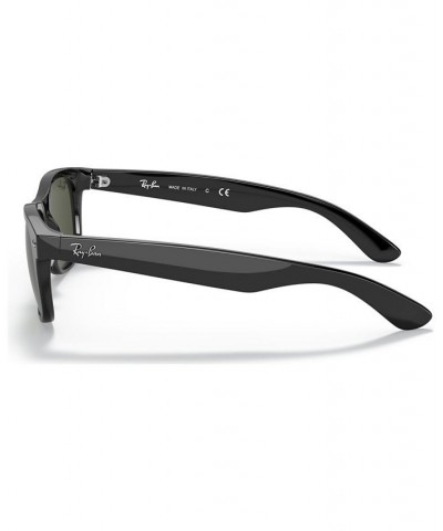 Unisex Low Bridge Fit Sunglasses RB2132F NEW WAYFARER CLASSIC 55 Black $15.10 Unisex