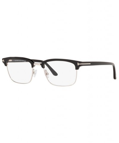 TR001008 Men's Square Eyeglasses Black $55.20 Mens