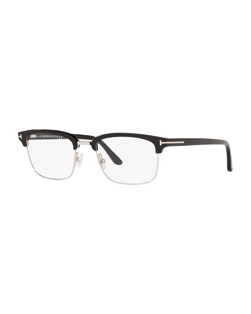 TR001008 Men's Square Eyeglasses Black $55.20 Mens