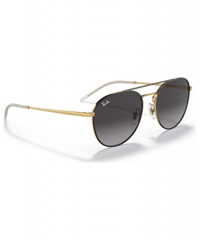 Sunglasses RB3589 55 GOLD TOP ON BLACK/GREY GRADIENT DARK GREY $44.82 Unisex