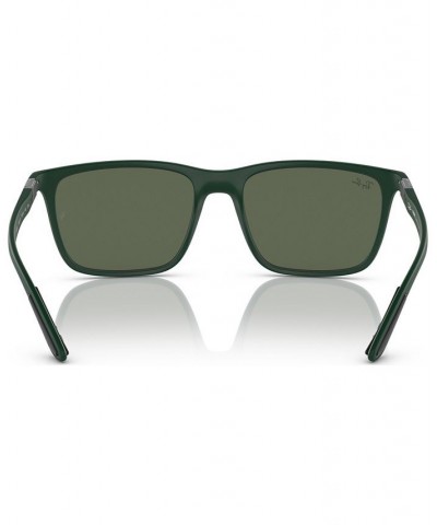 Men's Sunglasses RB438558-X Matte Blue $38.85 Mens