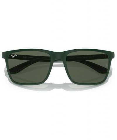 Men's Sunglasses RB438558-X Matte Blue $38.85 Mens